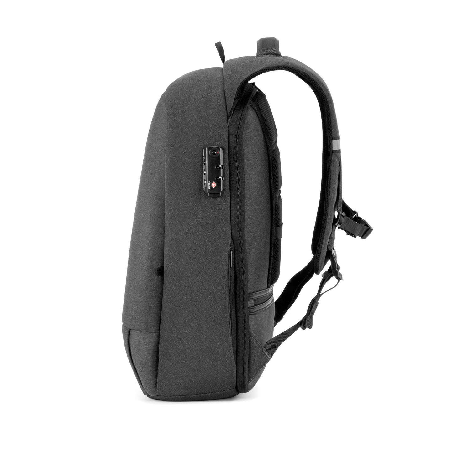 Men's Business Simplicity Pocket Full Open Umbrella Backpacks