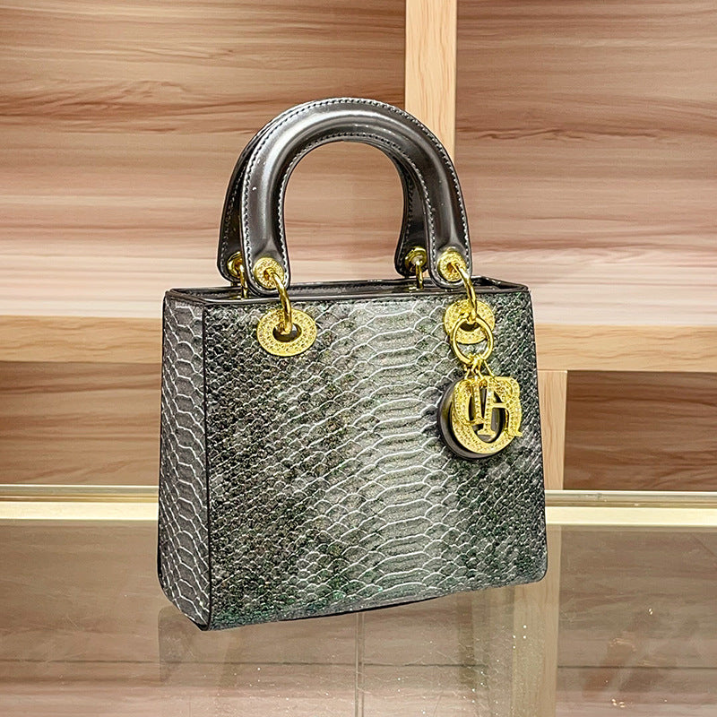 Women's High-grade Light Luxury Minority Snakeskin Pattern Crossbody Bags