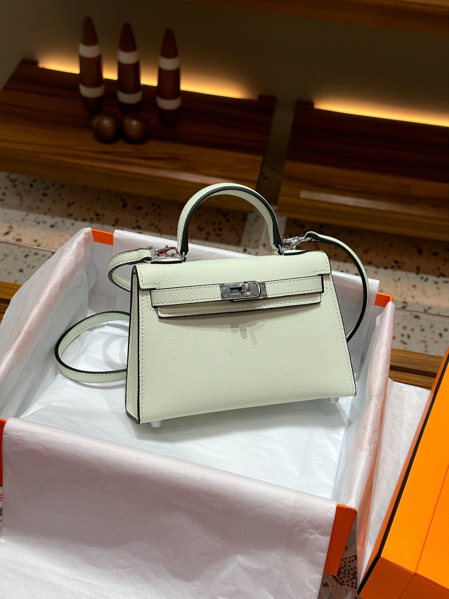 Women's Leather Second Generation Kelly Mini Fashionable Crossbody Bags