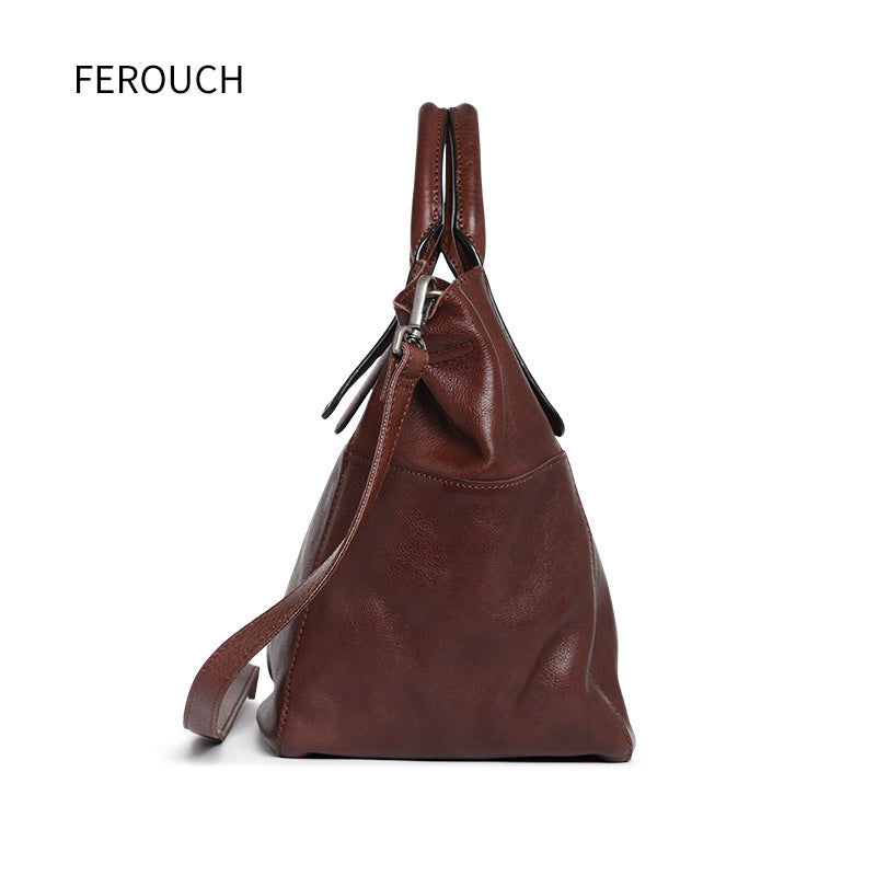 Women's Large Capacity Retro Fashion Easy Matching Handbags