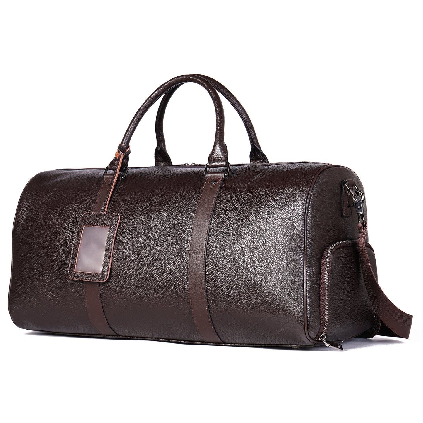 Men's Leather Short-distance Large Capacity Moving For Business Travel Bags