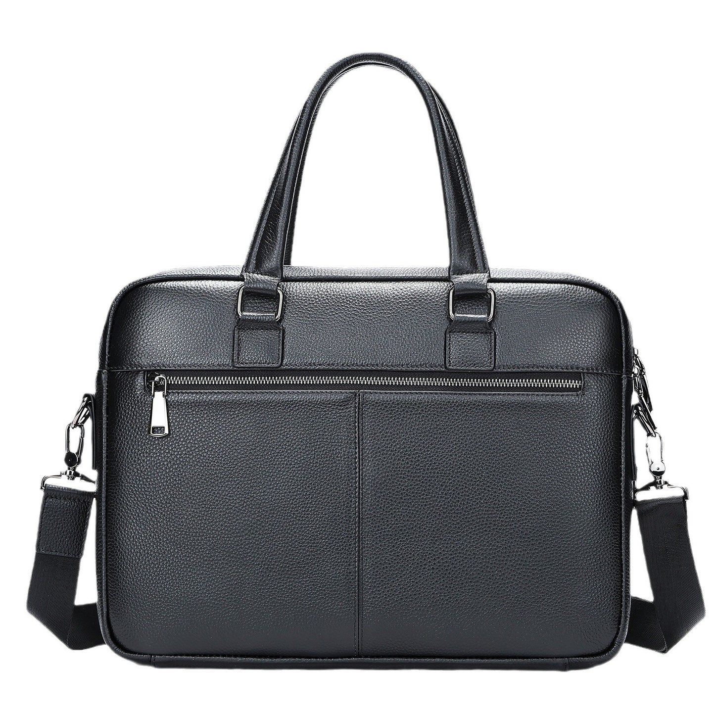 Men's Business Genuine Leather Advanced Texture Portfolio Men's Briefcases