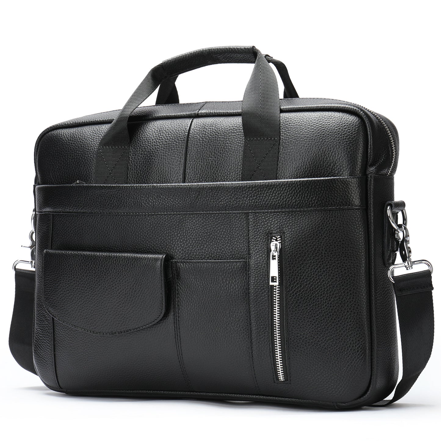 Men's Leather For First Layer Cow Computer Men's Briefcases