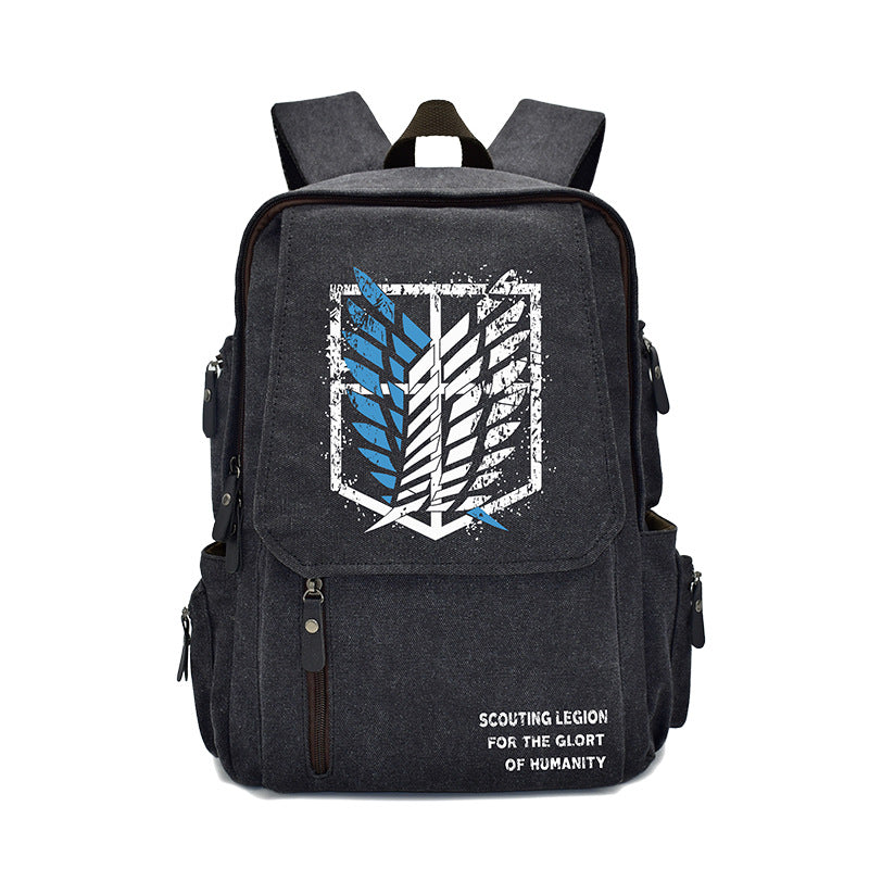 Attack Giant Wings Of Freedom Ghost Middle School Students' Schoolbags
