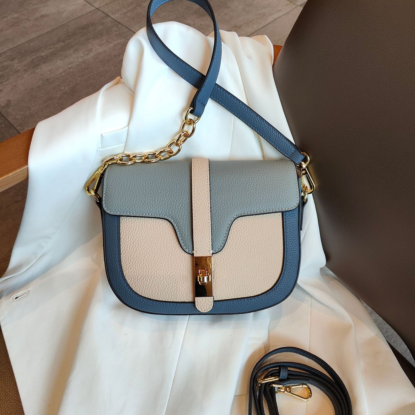 Design Vintage Saddle Premium Underarm Layer Armpit Bags