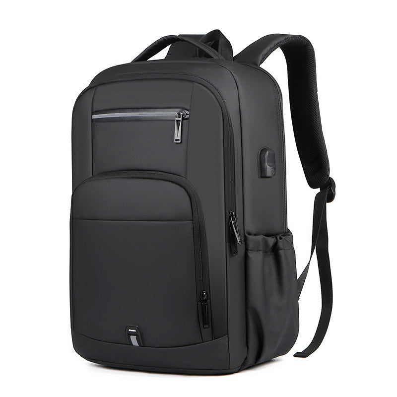 Men's Business Large Capacity Computer Waterproof Derm Backpacks