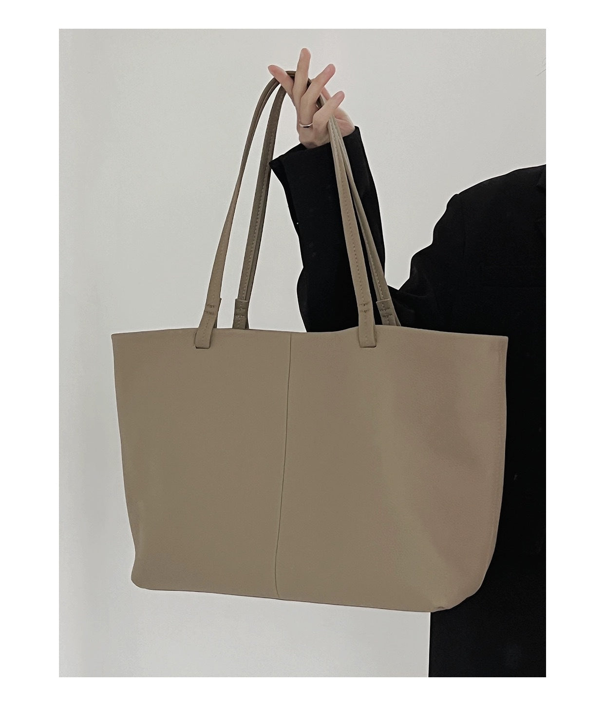 Women's Large First Layer Cowhide Capacity Commuter Tote Bags