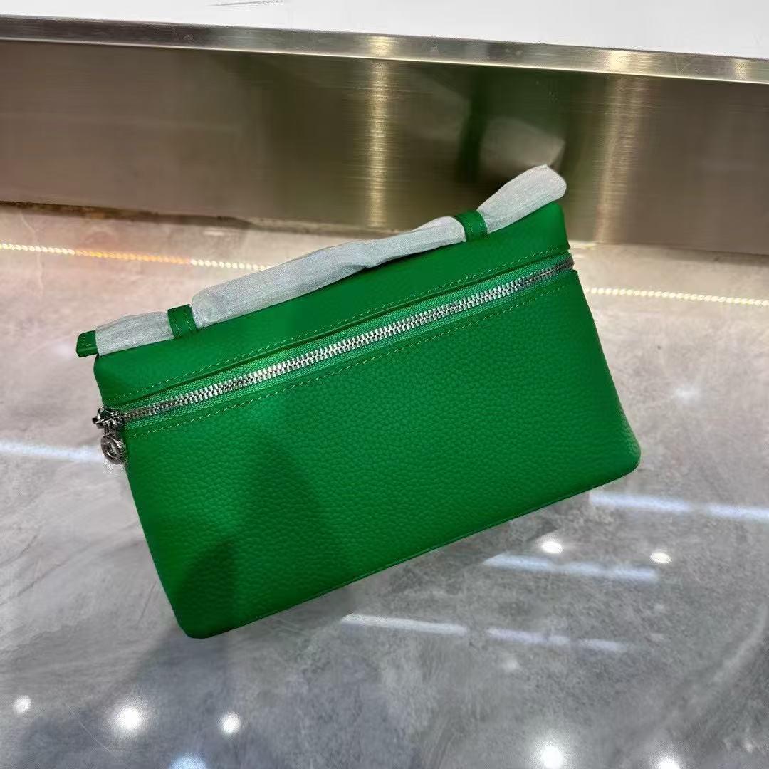 Women's Leather Lunch Box Genuine Pattern First Crossbody Bags