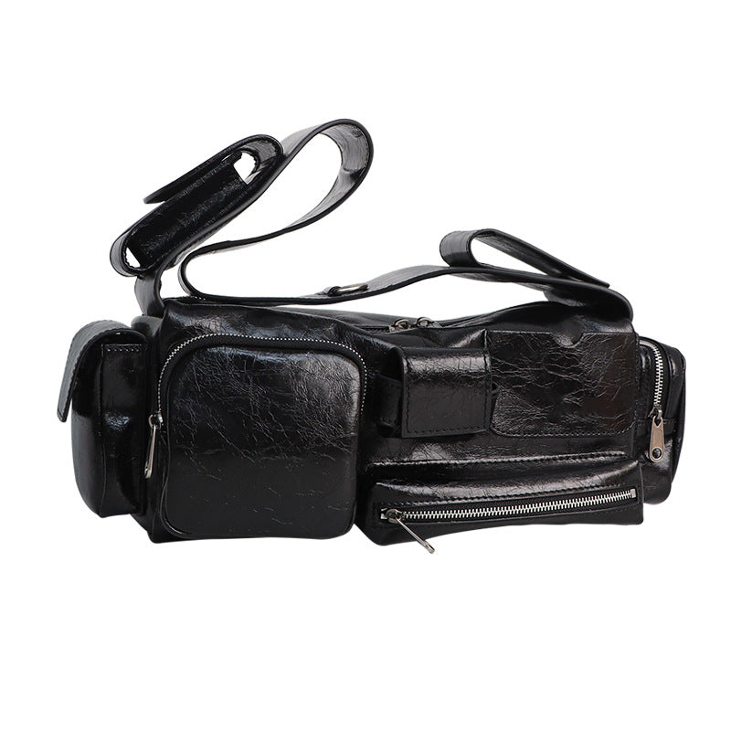 Large Capacity Multifunctional Pocket Motorcycle First Layer Armpit Bags