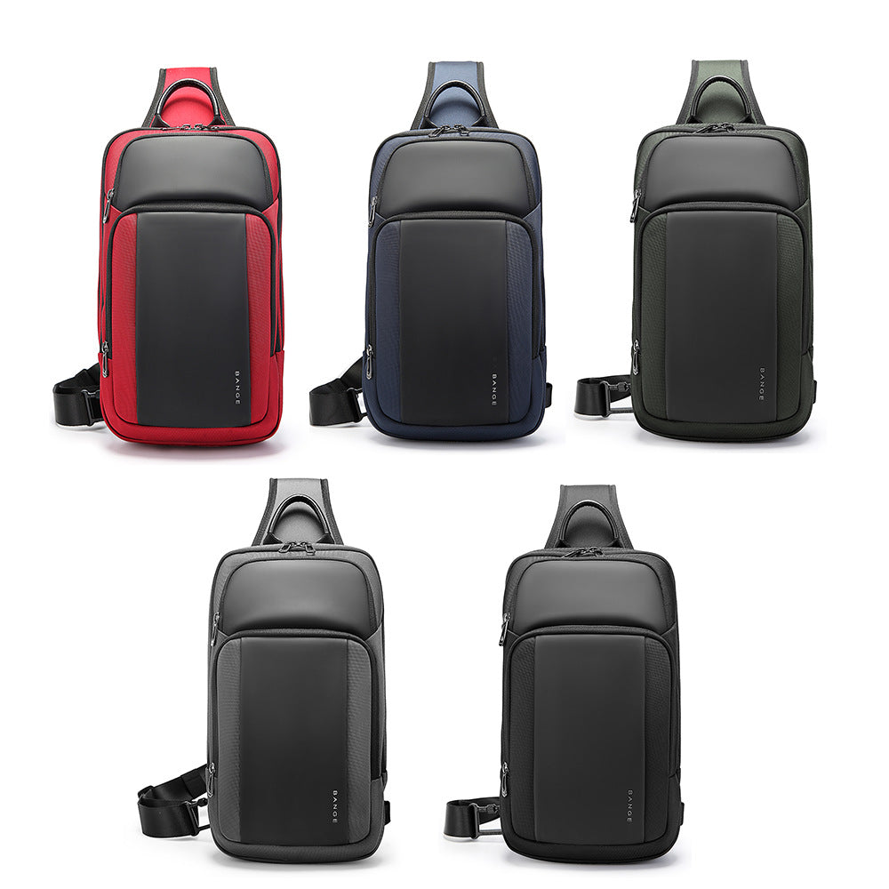 Men's Classy Stylish High-grade Waterproof Leisure Men's Chest Bags