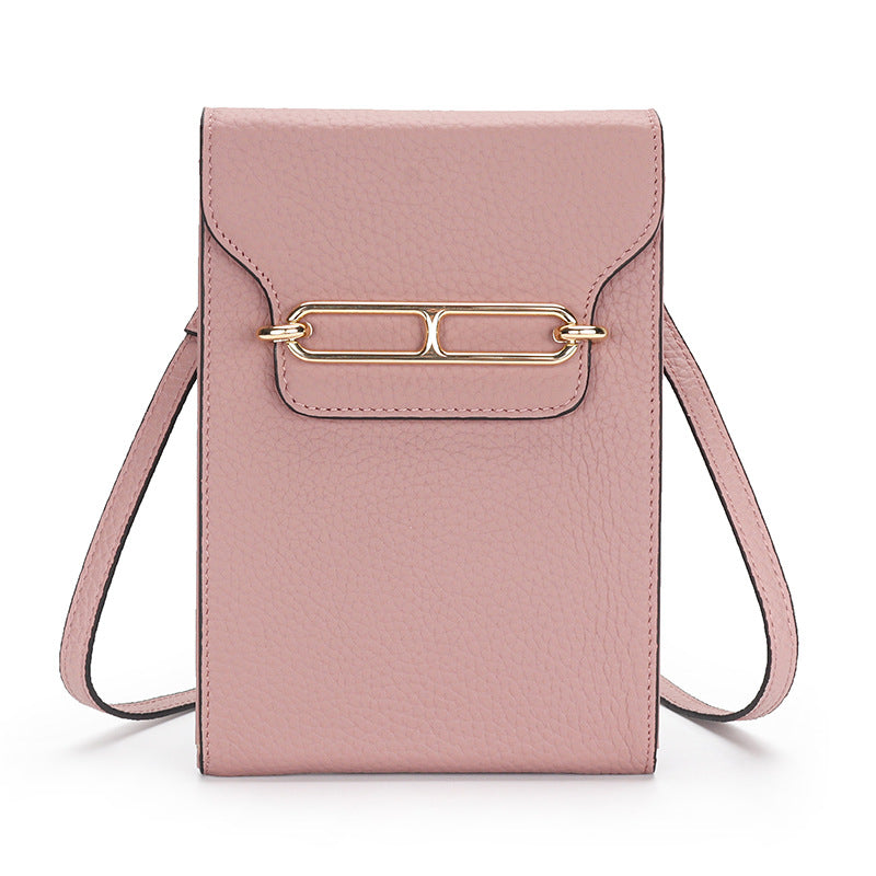 Message Fashion Pig Nose First Layer Phone Bags