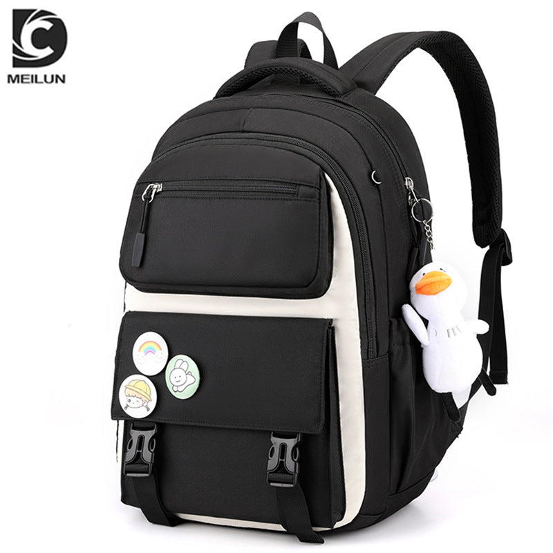 Style Cute Korean High Junior Large Elementary School Students' Schoolbags