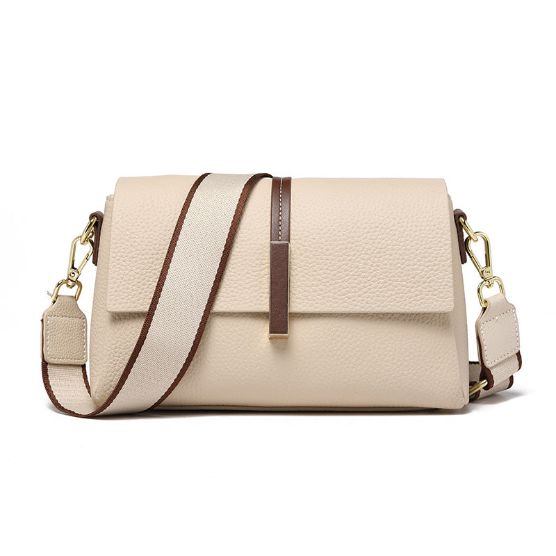 Women's High-grade Large Capacity Fashion First Layer Small Square Bags