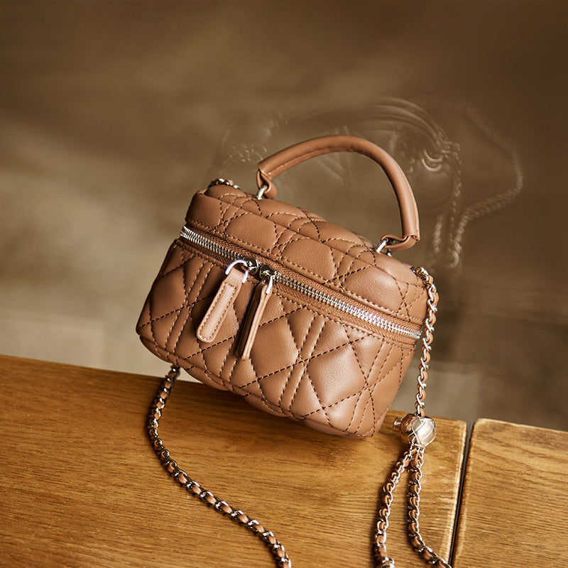 Women's Summer Mini Chain High-grade Leather Crossbody Bags