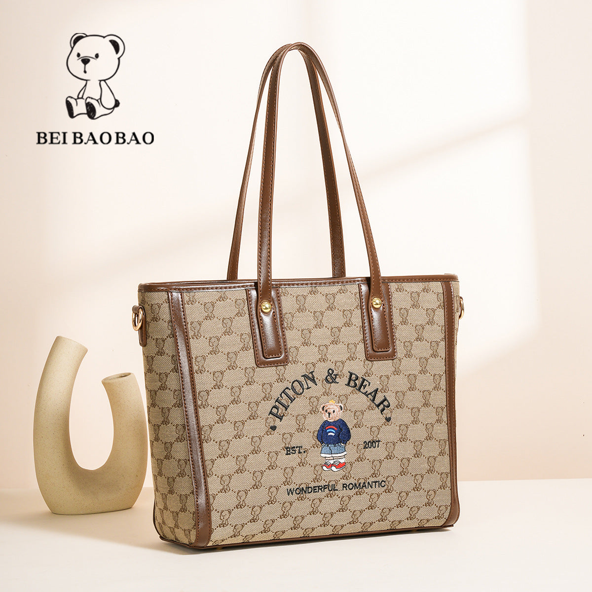 Women's Source Large Capacity Summer Portable Tote Bags