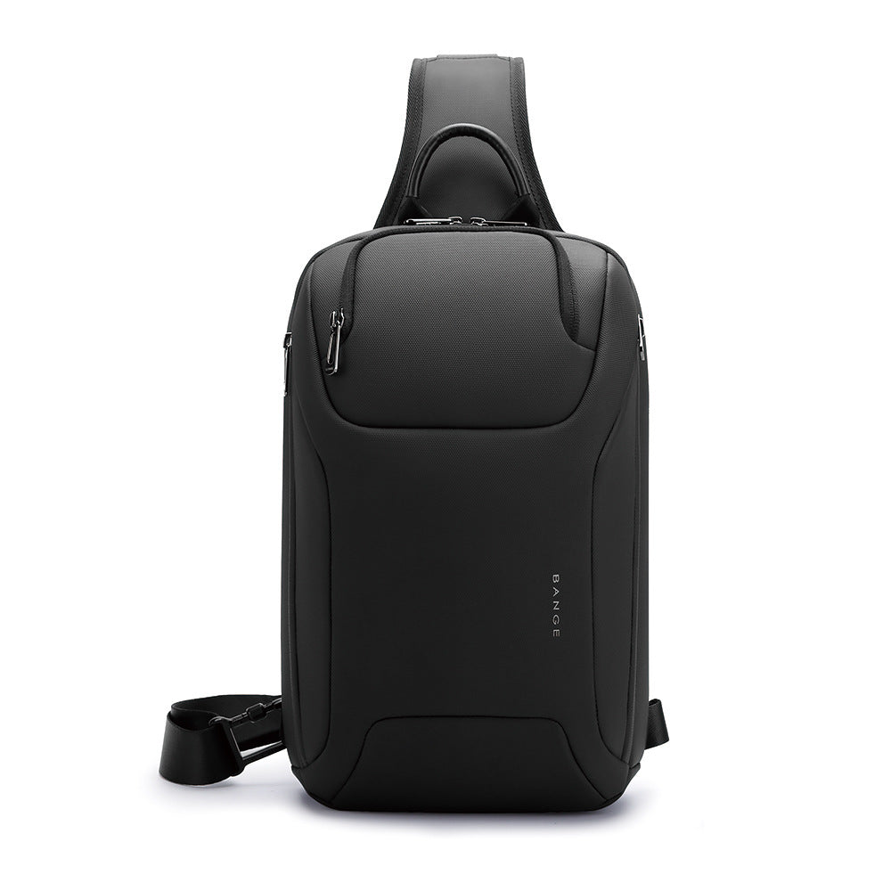 Men's Business Commute Large Capacity Korean Motorcycle Men's Chest Bags