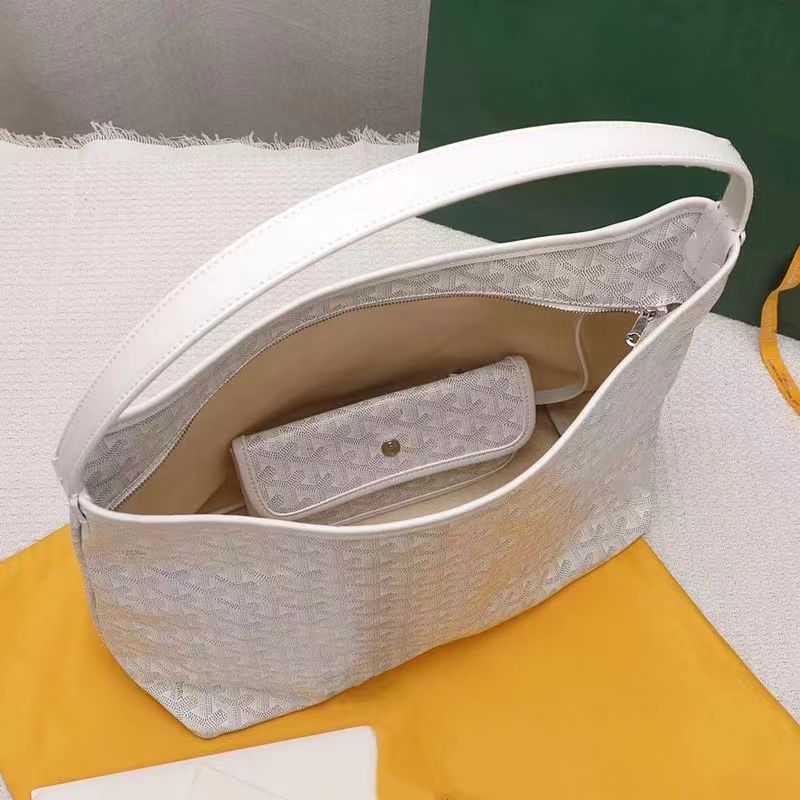 Women's Dog Teeth Niche Underarm Hobo Large Armpit Bags