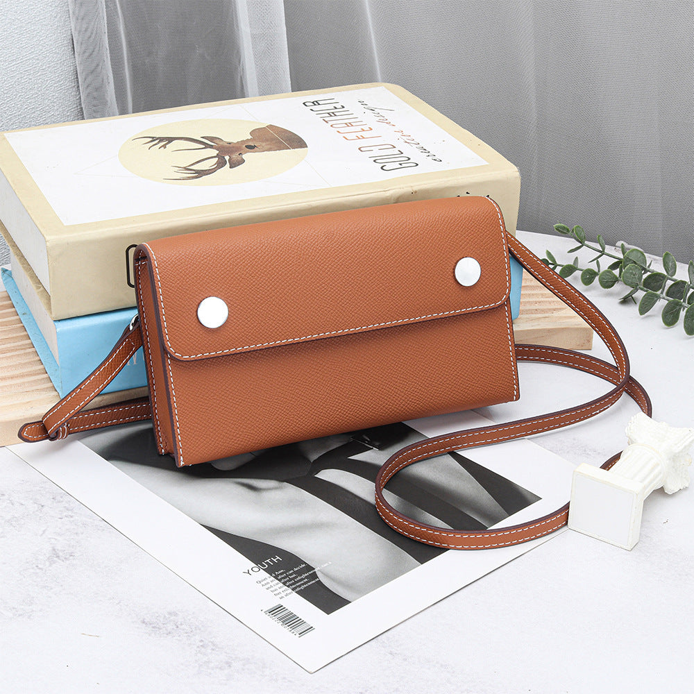 Women's High-grade Cowhide Palm Print Fashion Genuine Bags