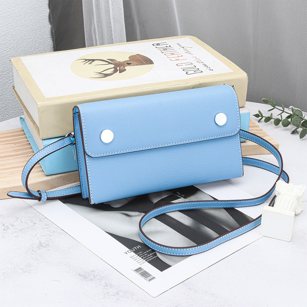 Women's High-grade Cowhide Palm Print Fashion Genuine Bags