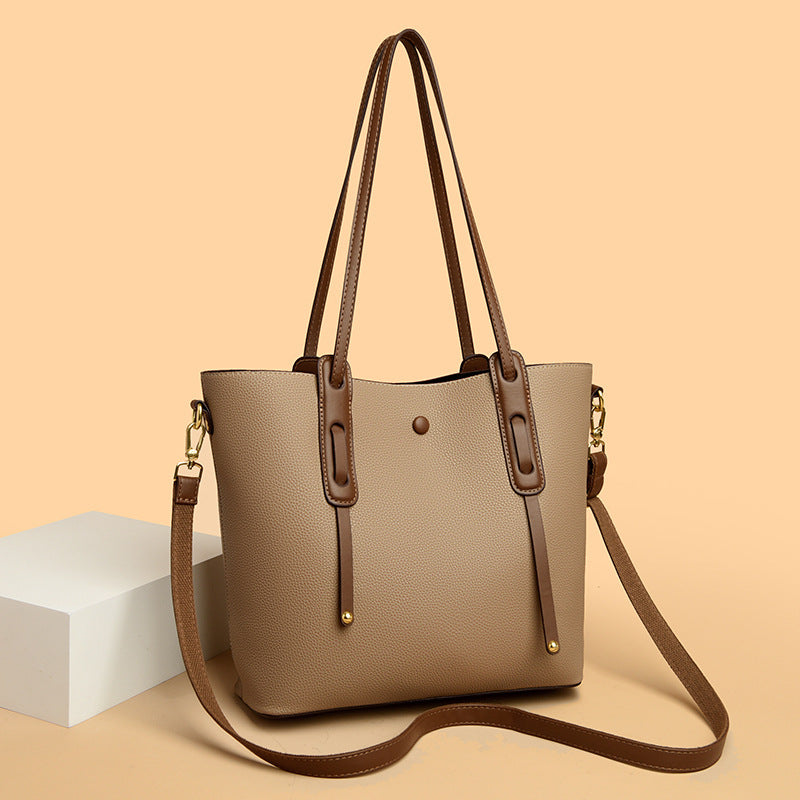 Women's Fashion Refined Simple Large Capacity Commuter Shoulder Bags