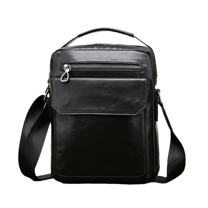 Urban Business Commute Trendy Classic Box Men's Shoulder Bags