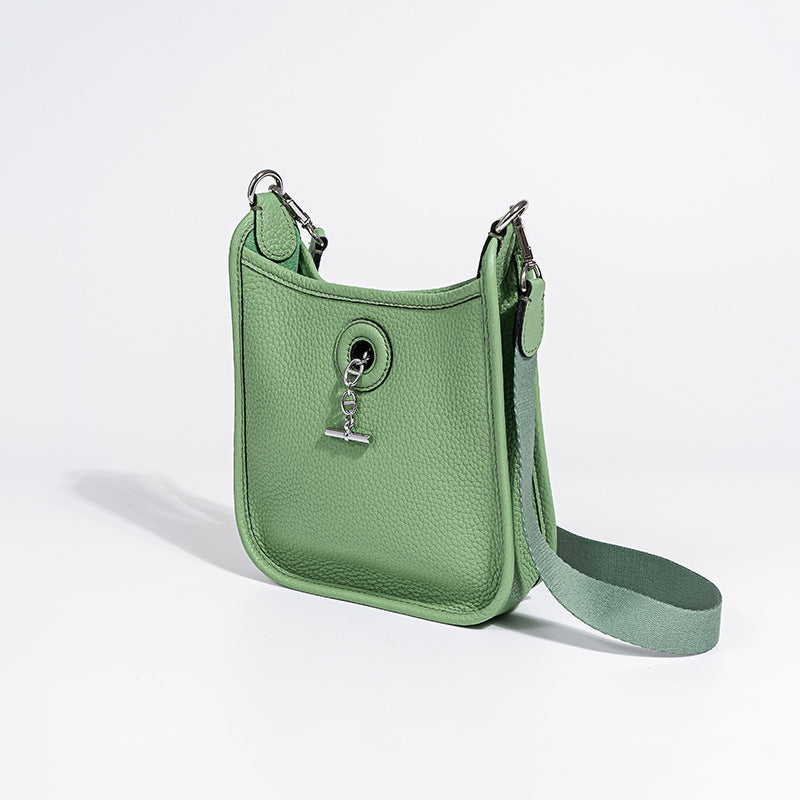 Vintage Korean Style Top Layer Cowhide Shoulder Bags