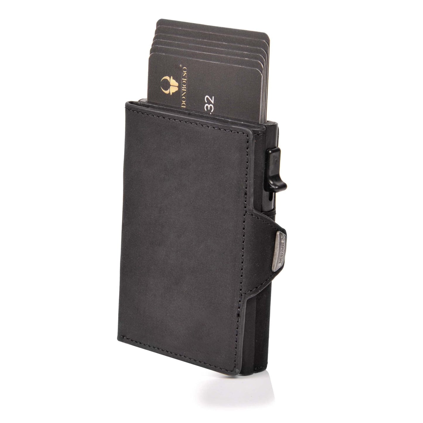 Men's Cover Crazy Horse Multi Slots Large Card Holder