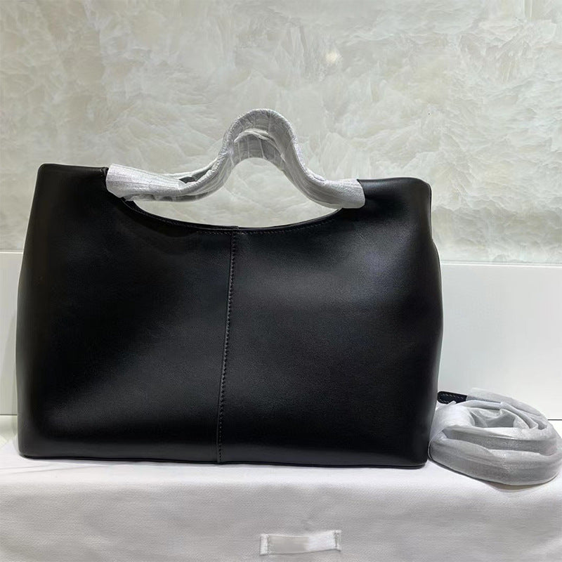 Genuine Leather Soft Cowhide Commuter Fashion Handbags