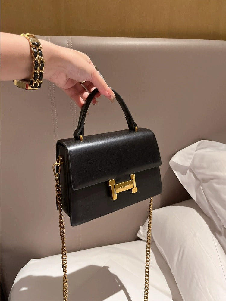 Women's High-grade Portable Fashion Light Luxury Minority Small Square Bags