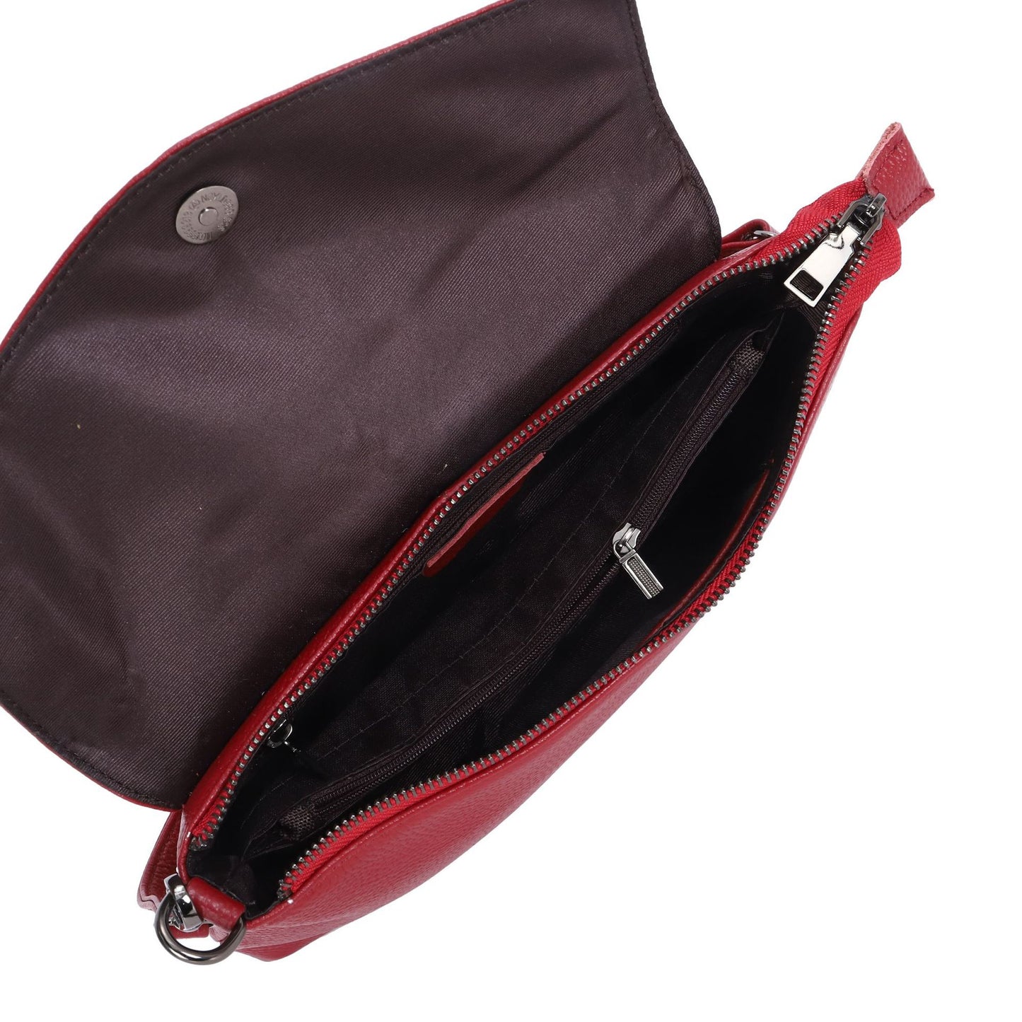Women's Fashion Envelope Genuine Leather Soft Cowhide Shoulder Bags