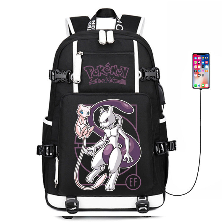 Men's Cool Magic Large Capacity Personality Elementary School Students' Schoolbags