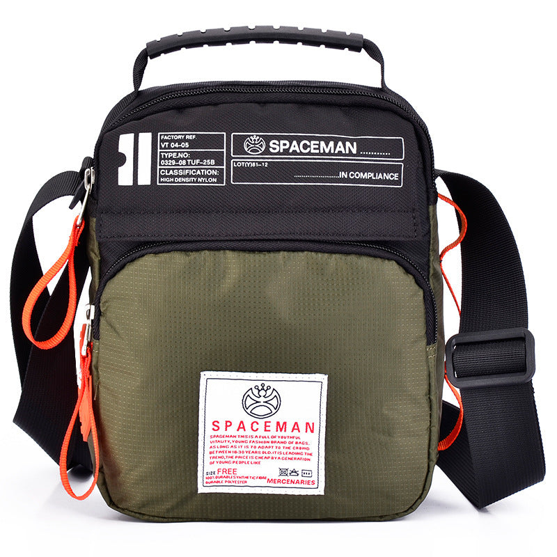 Men's New Fashion Vertical Waterproof Nylon Men's Messenger Bags