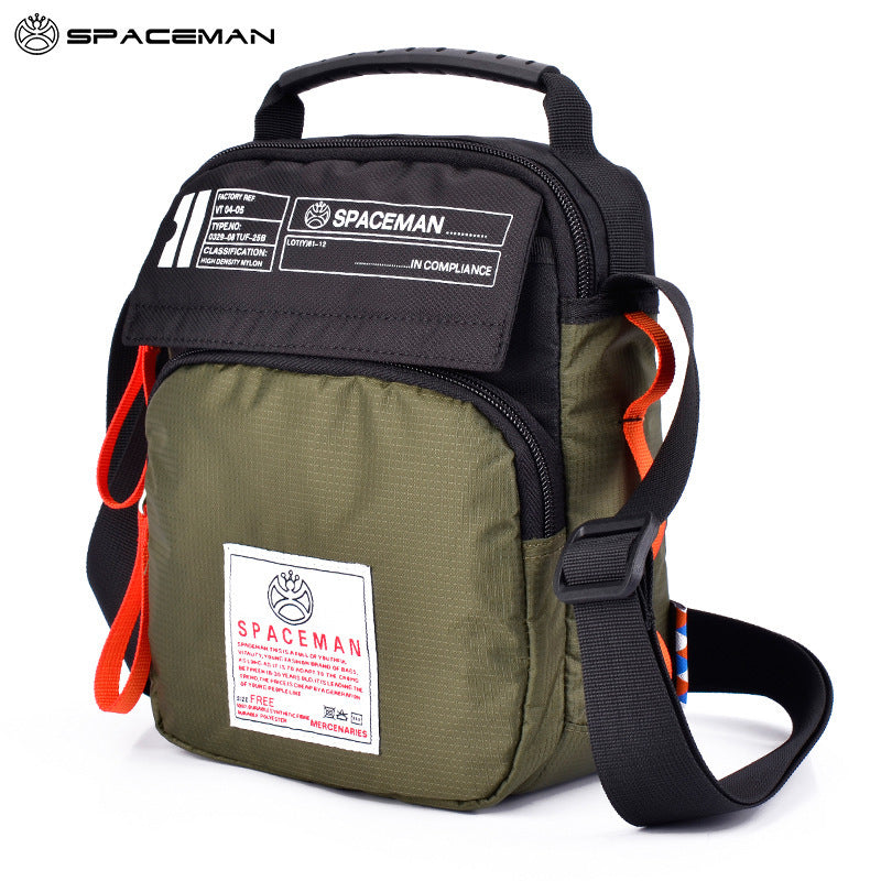 Men's New Fashion Vertical Waterproof Nylon Men's Messenger Bags