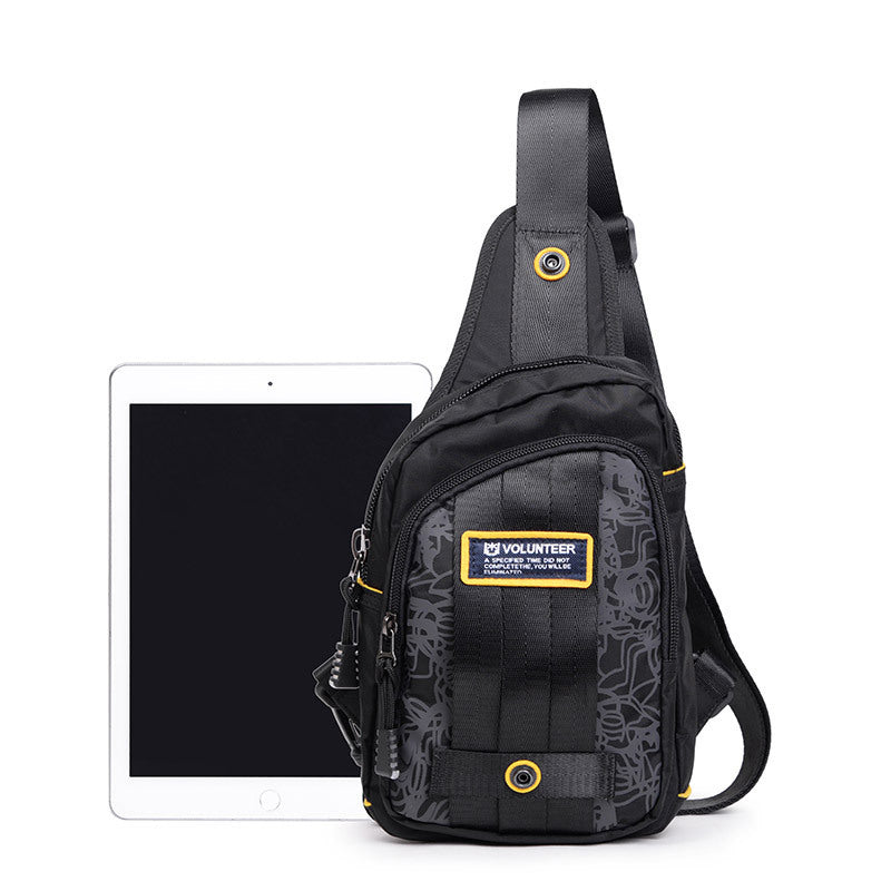 Men's Beautiful Fashion Trendy Oxford Cloth Men's Chest Bags