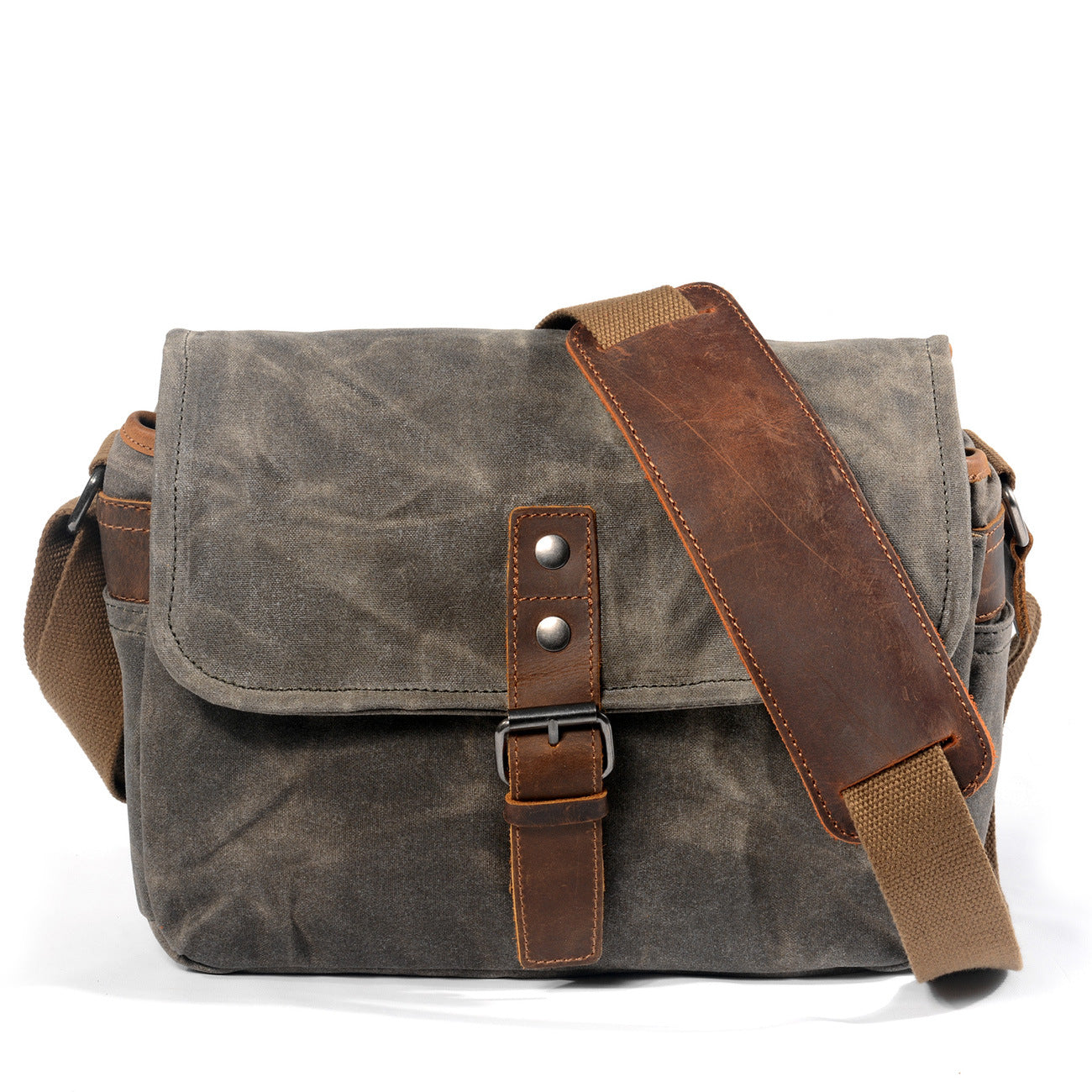 Waterproof Oil Wax Canvas Professional Micro Slr Camera Bags