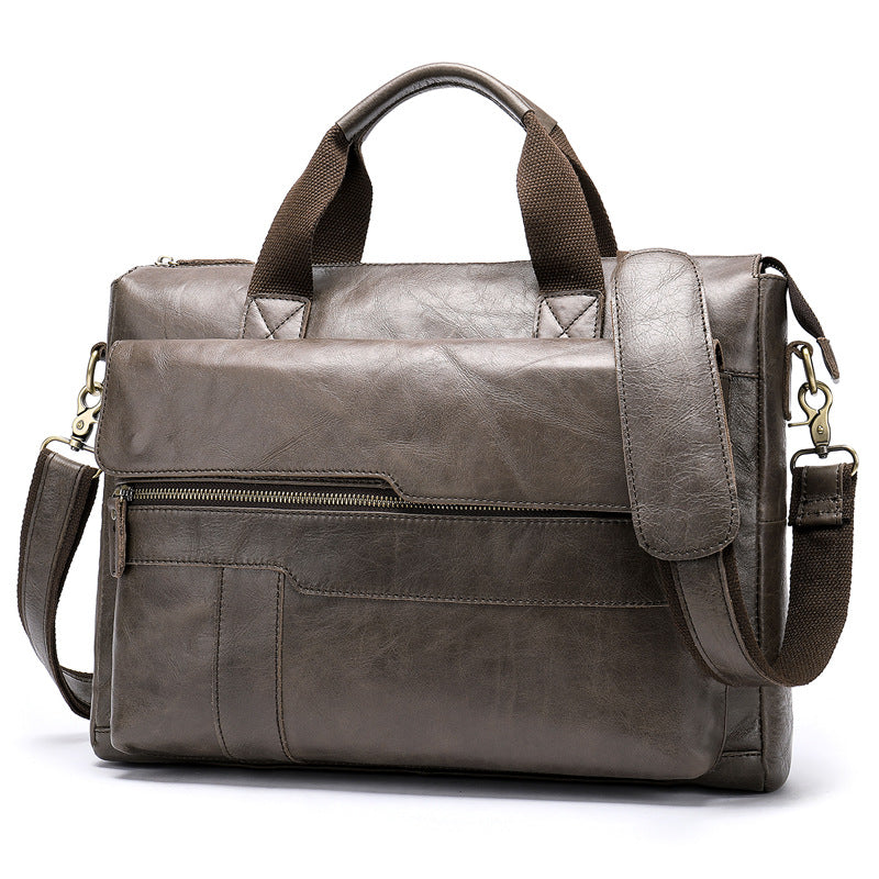 Men's First Layer Cowhide Computer Business Men's Briefcases