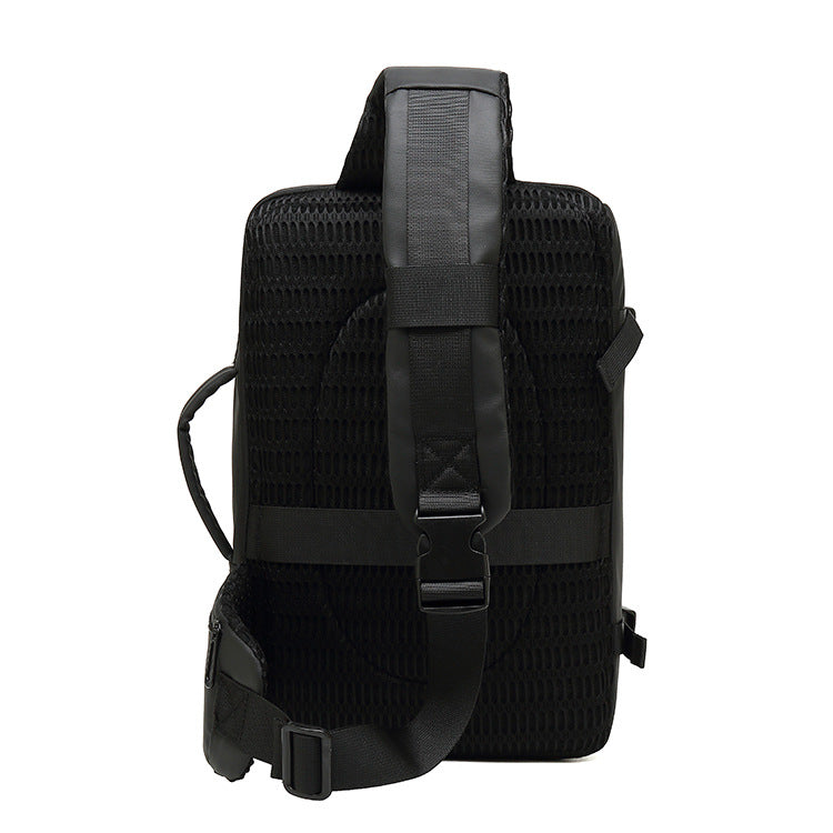 Korean Style Large Capacity Stylish Versatile Oxford Men's Chest Bags