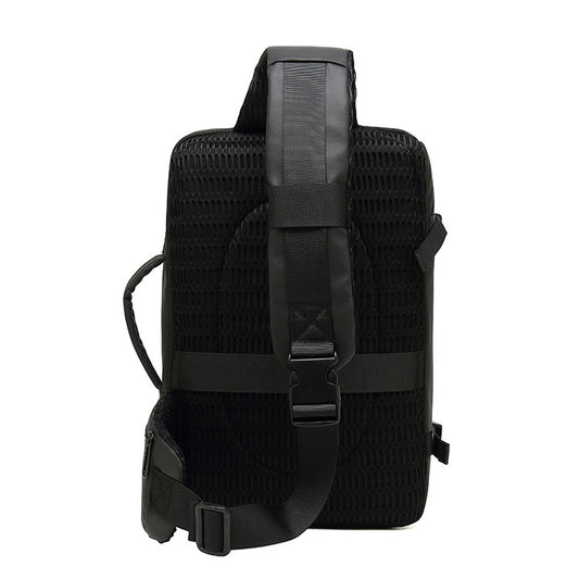 Korean Style Large Capacity Stylish Versatile Oxford Men's Chest Bags