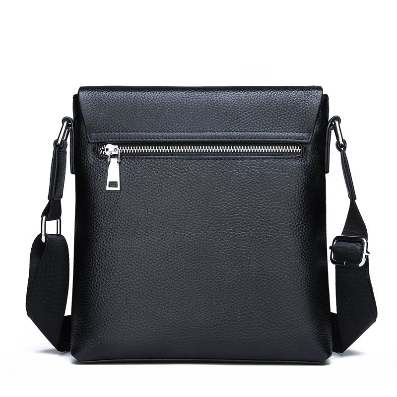 Men's Elegant Beautiful Glamorous Business Cowhide Men's Shoulder Bags