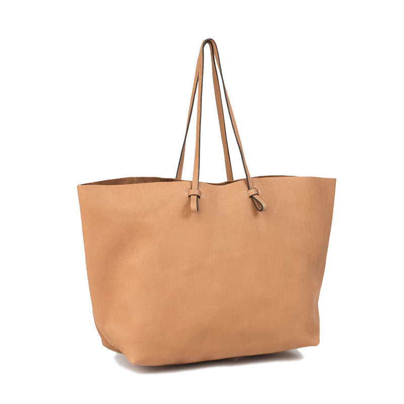 Women's Cattlehide Leather One Shopping Portable Cattle Handbags