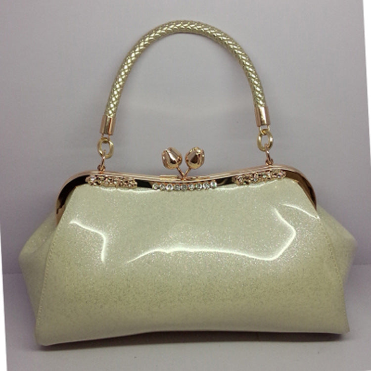 Women's Bridal Fashionable Sequins Shell Lady's Crossbody Bags
