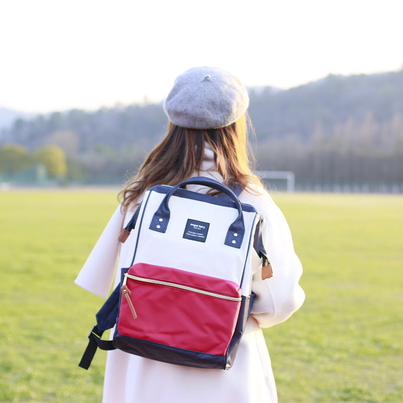 Street Fashion Nylon Oxford Cloth Waterproof Backpacks