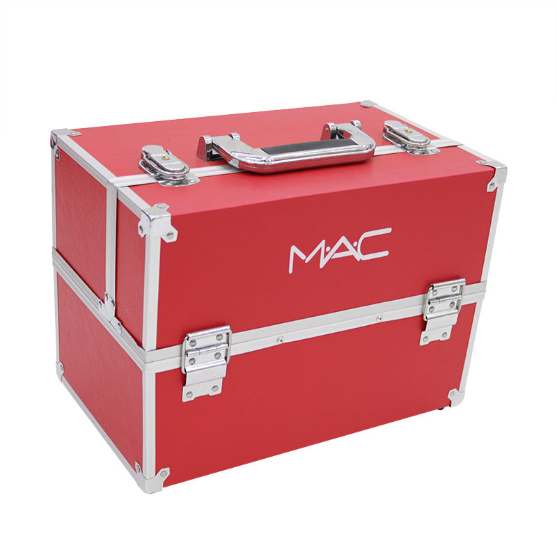 Alloy Makeup Box Tattoo Manicure Toolbox Cosmetic Cases