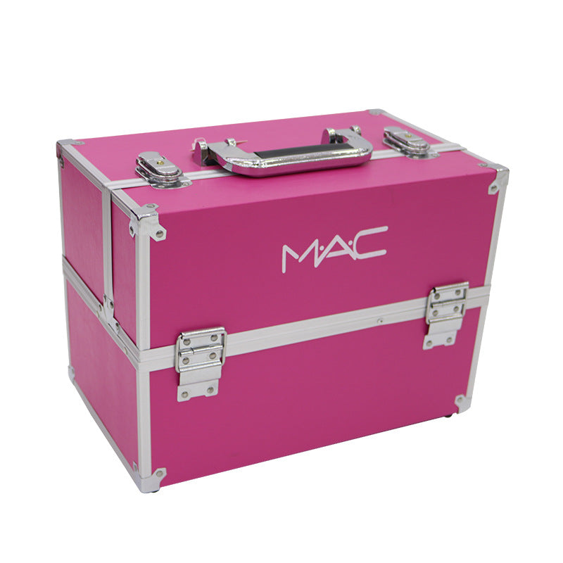 Alloy Makeup Box Tattoo Manicure Toolbox Cosmetic Cases