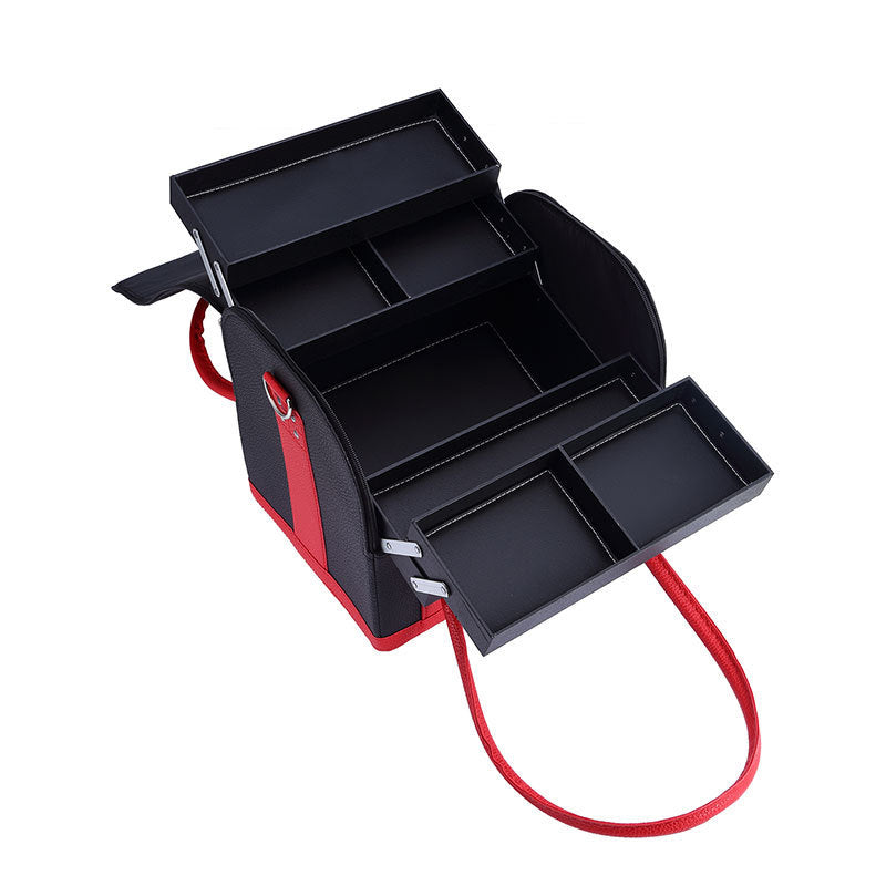 Portable Double Open Nail Tattoo Toolbox Cosmetic Cases