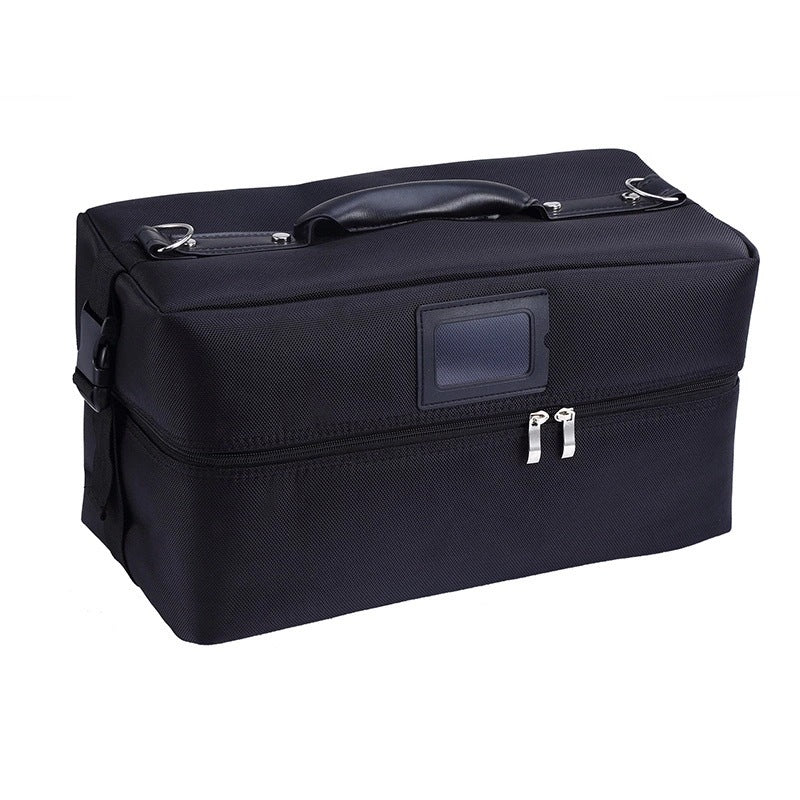 Cloth Double Open Nail Kit Tattoo Cosmetic Cases
