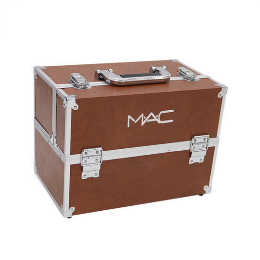 Alloy Makeup Box Tattoo Manicure Toolbox Cosmetic Cases