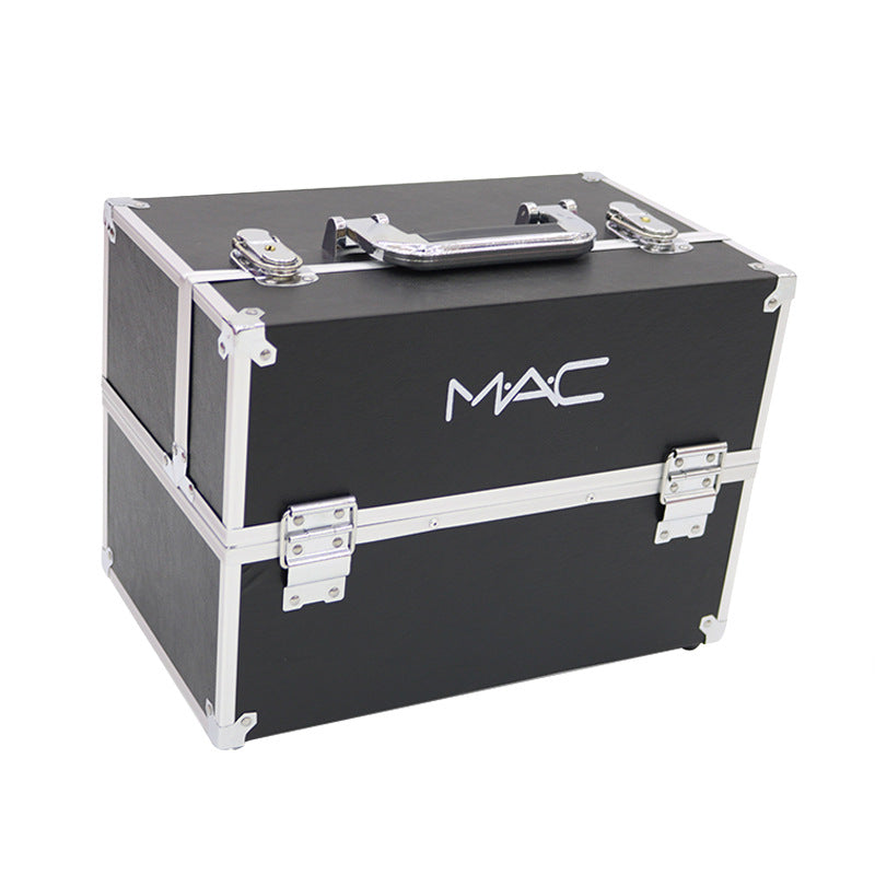 Alloy Makeup Box Tattoo Manicure Toolbox Cosmetic Cases