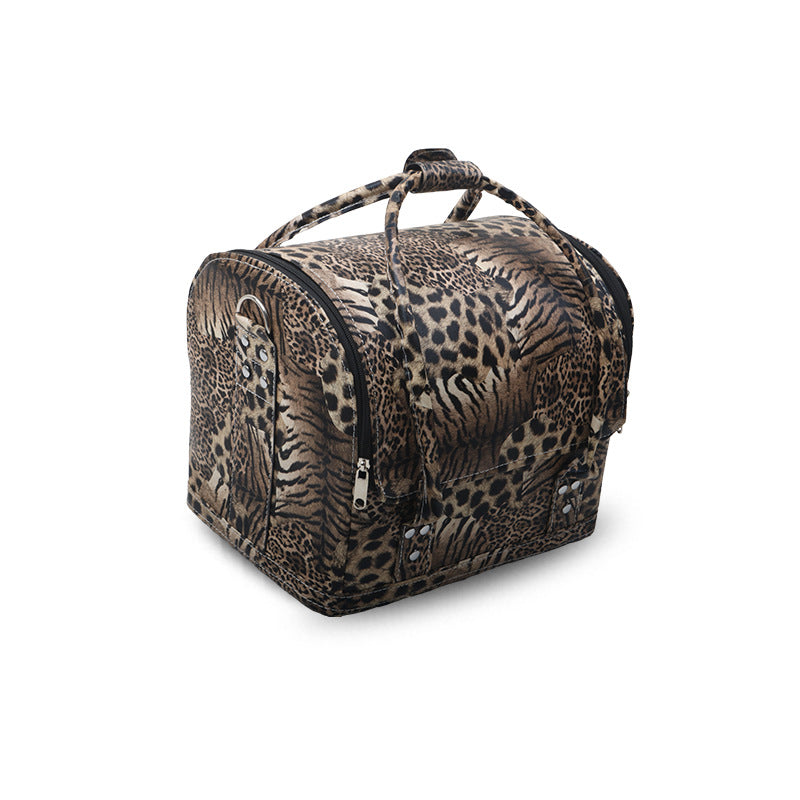Portable Double Open Nail Tattoo Toolbox Cosmetic Cases