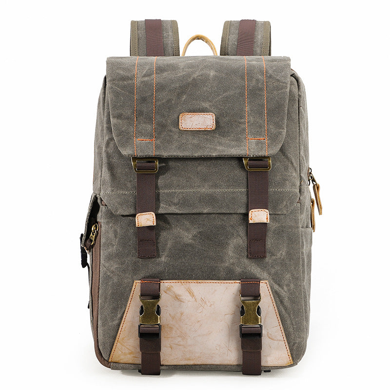 C. Cotton Retro Graphy Waterproof Canvas Bags